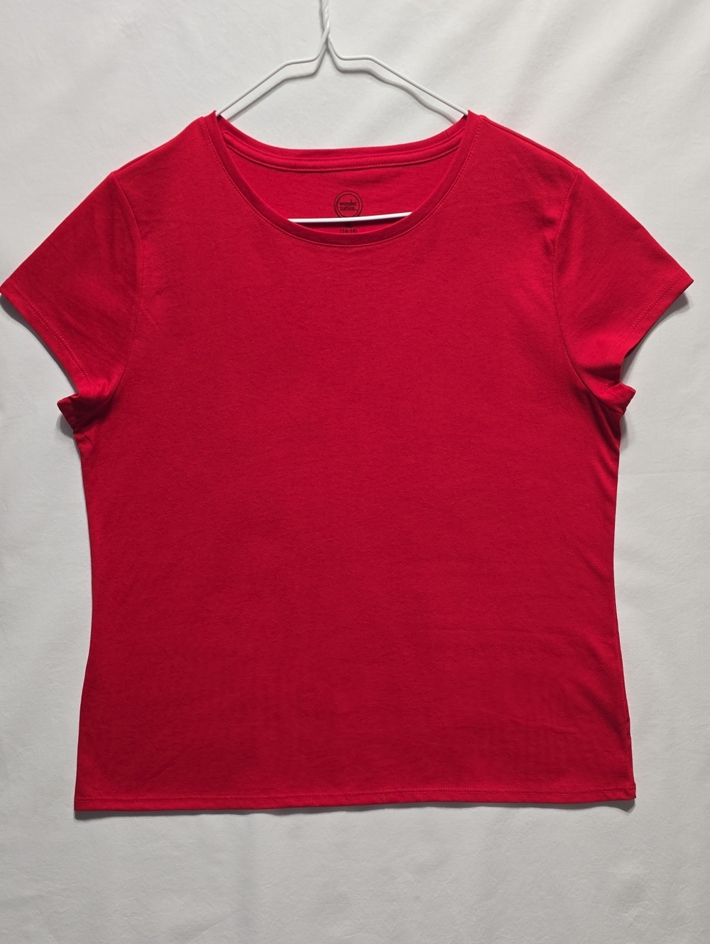 wonder nation -Kids Red Crewneck Short Sleeve Top